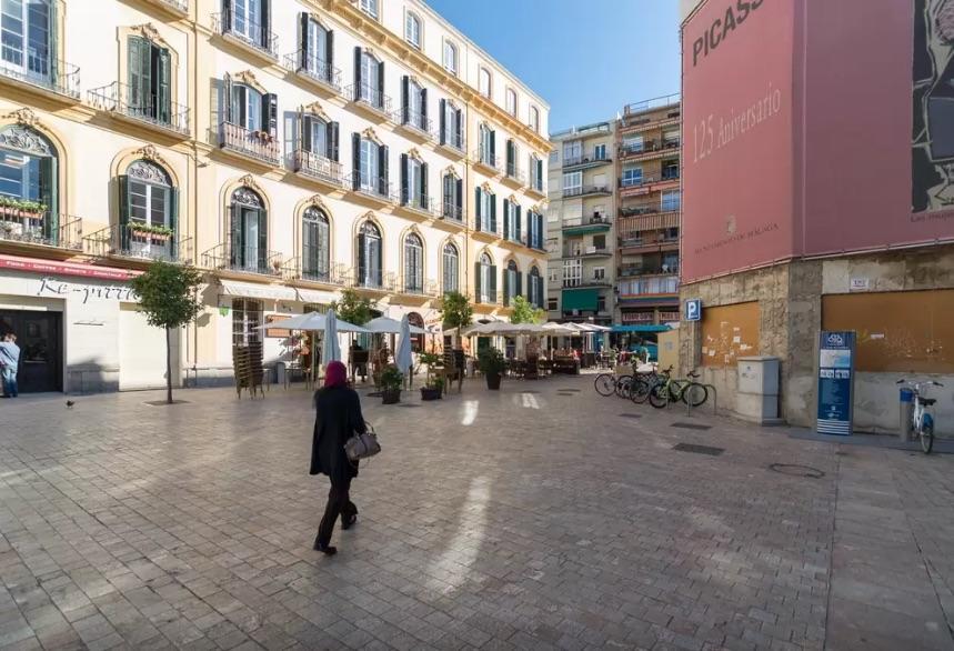 Plaza Picasso Daire Málaga Dış mekan fotoğraf
